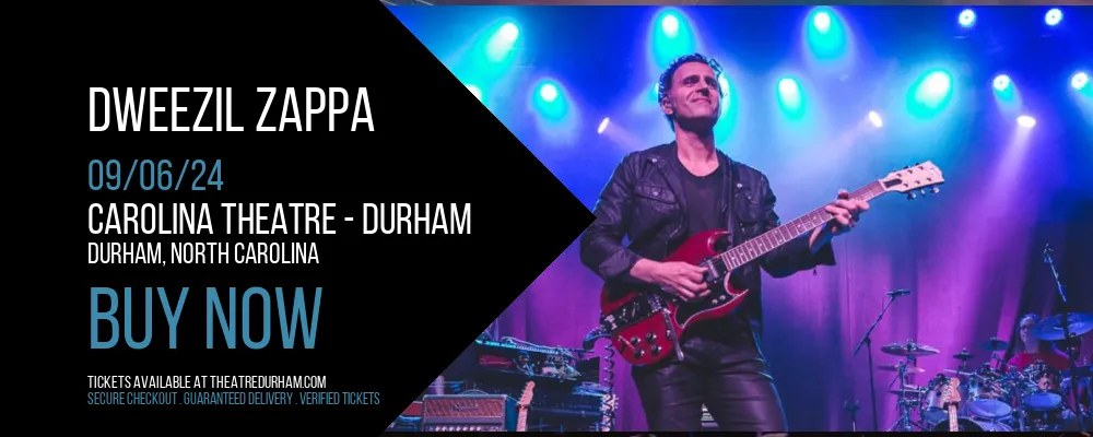 Dweezil Zappa at Carolina Theatre