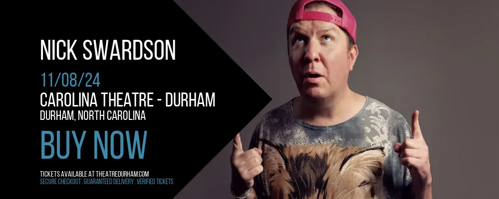 Nick Swardson at Carolina Theatre