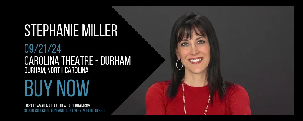 Stephanie Miller at Carolina Theatre