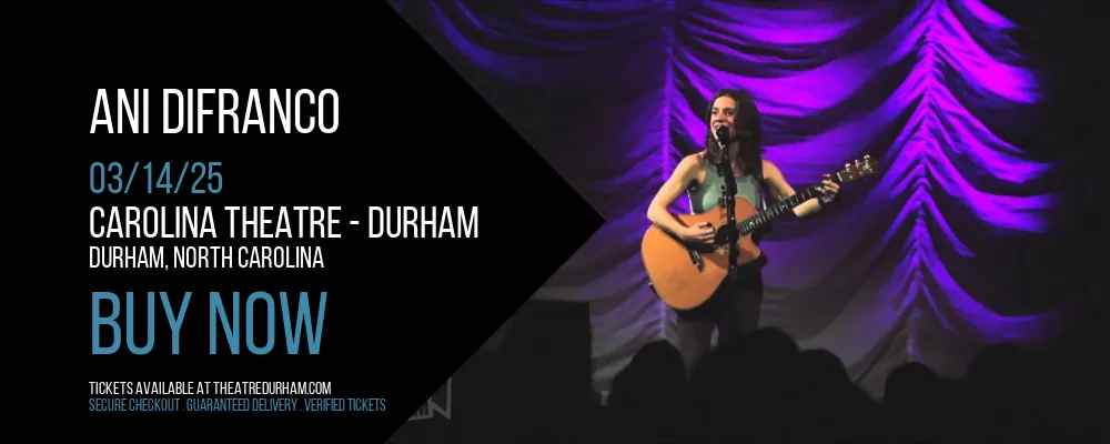 Ani Difranco at Carolina Theatre