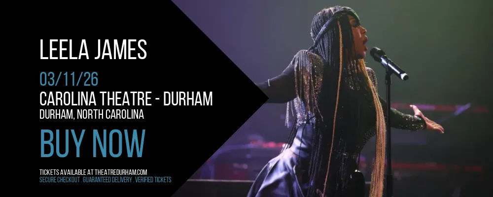 Leela James at Carolina Theatre